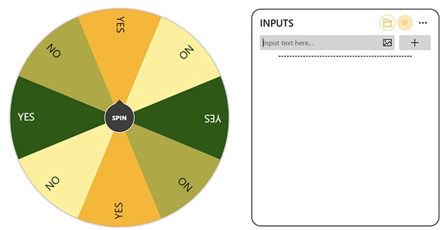 Tạo vòng quay may mắn tự chọn Picker Wheel